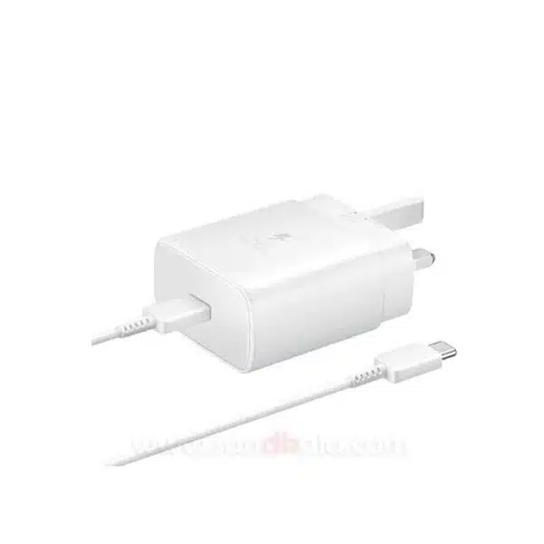 شارژر دیواری سامسونگ 45 وات مدل EP-TA845 سه شاخه اروپا