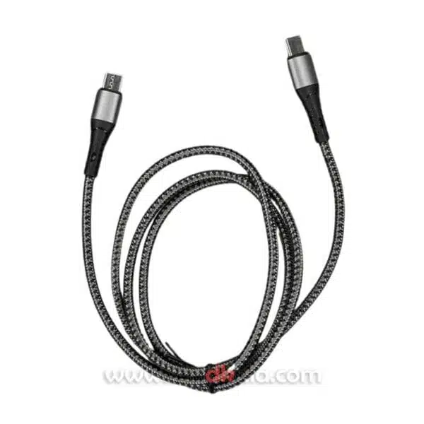 کابل شارژر و کابل دیتای تایپ C به C مدل XF169