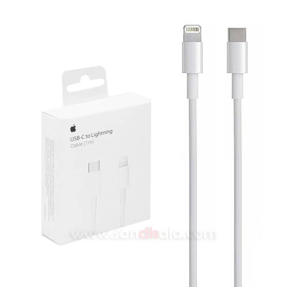 کابل شارژر آیفون مدل A1703 (اصل) آیفون 13