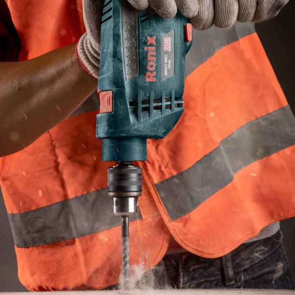 دریل برقی 10mm آچاری چکشی 750 وات مدل 2120