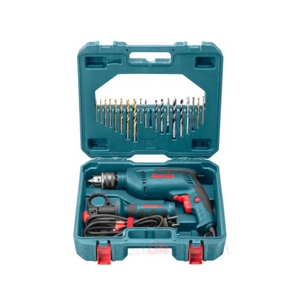 کیت دریل برقی 13mm آچاری چکشی 850 وات مدل 2250K