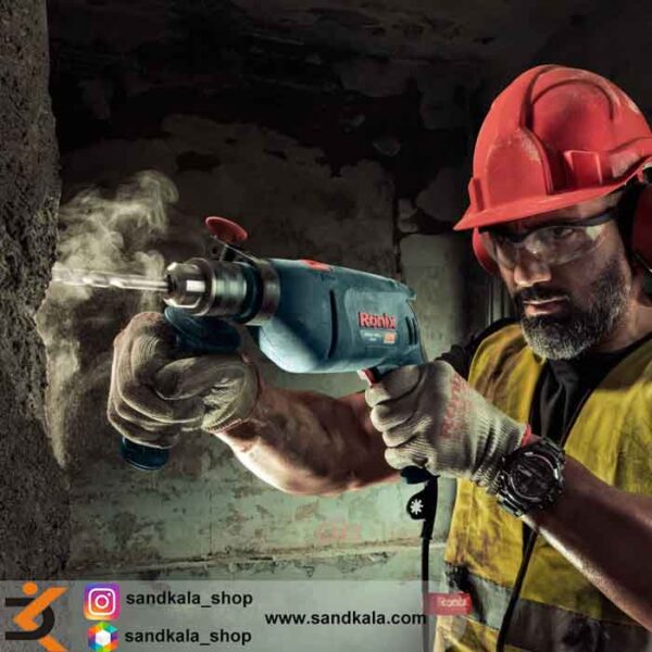 دریل برقی 13mm چکشی 810 وات مدل 2210