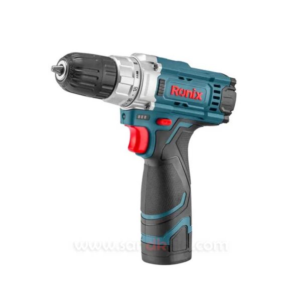 کیت دریل شارژی 12 ولت تک باتری 35 پارچه مدل RS-8611