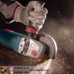 مینی فرز 125mm دسته بلند 1500 وات دیمردار مدل 3165