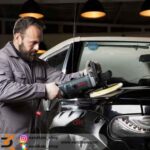پولیش برقی دیمردار 180 میلی‌متر 1200 وات مدل 6110