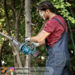 اره زنجیری شارژی 25 سانت براش لس 20 ولت | مدل 8651