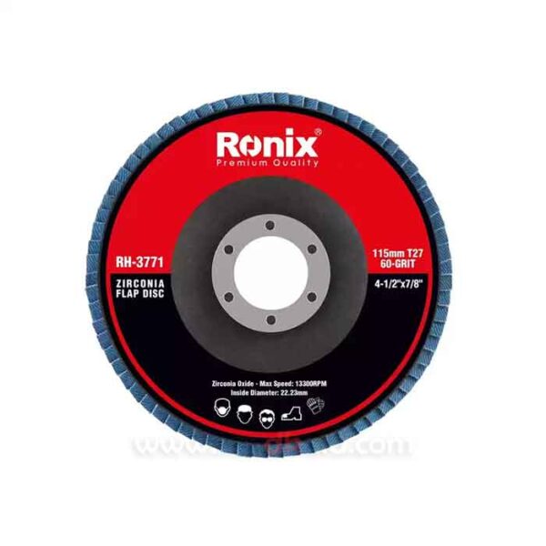 سنباده فلاپ دیسکی 115 میلیمتری P60 | مدل RH-3771