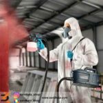 پیستوله برقی خرطومی 950 وات HVLP | مدل 1395