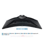 مانیتور خمیده گیمینگ سامسونگ مدل Odyssey G6 LS32BG650 سایز 32 اینچ